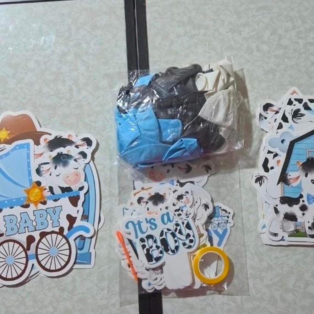 Baby Boy Baby Shower Decorations  **See Item Description**